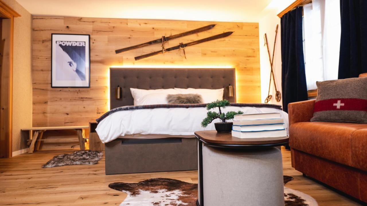 Wunderstay Alpine 3 Chic Studio Central Location Klosters Luaran gambar