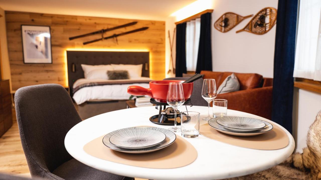Wunderstay Alpine 3 Chic Studio Central Location Klosters Luaran gambar