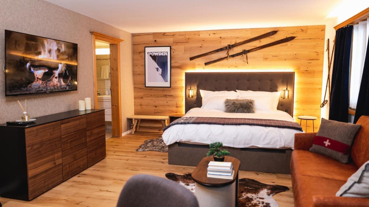 Wunderstay Alpine 3 Chic Studio Central Location Klosters Luaran gambar